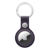 AirTag FineWoven Key Ring - Midnight Purple