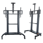 SUPORTE COM RODAS PARA MONITOR INTERCATIVO