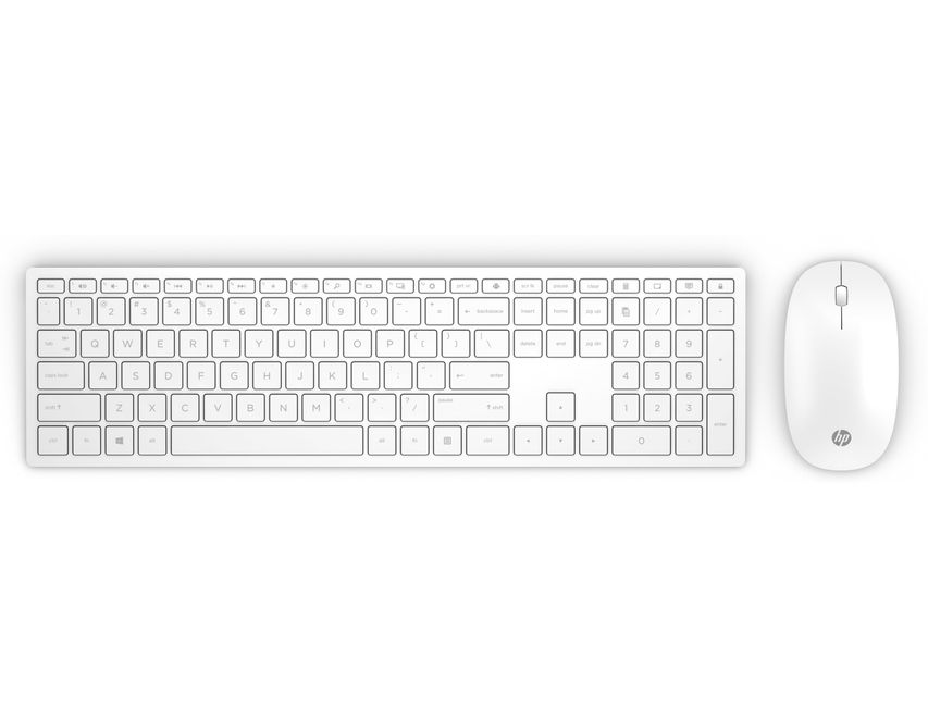 COMBO TECLADO RATON HP Keyboard 800 BLANCO PCBox