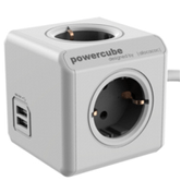 POWERCUBE ESTENDIDO USB 3M CINZA