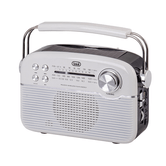 RADIO TREVI RA 7F50 BT PORTABLE RADIO CARGA SOLAR+AW+SD TIF. WHITE
