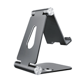 Suporte de mesa AISENS tamanho M ajustável (2 pivôs) para celular/tablet, cinza