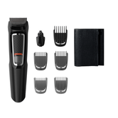 MÁQUINA DE CORTAR PELOS FACIAIS PHILIPS MG3720/15+ACESSÓRIOS PARA CABEÇA 7