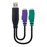 CABO CNC DE CONVECÇÃO. PS2 EM USB 2XPS2 AM 15CM