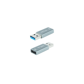 ADAPTADOR NANO CABO USB A/M - USB C/H 3.1 GRIS