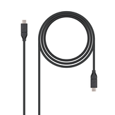 CABO USB 3.1 GEN2 10Gbps USB-C A USB-C NEGRO 1M