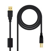 CABO NC USB 2.0 IMPRESSORA HQ 5M MM NEG