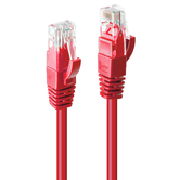 CABO 0,5M CAT.6 U/UTP VERMELHO