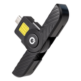 Leitor Tooq TQR-3011B DNIe USB-C 2.0 preto