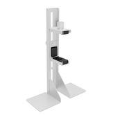 SUPORTE DE BASE MAGNÉTICA ANTIDERRAPANTE DE AÇO BRANCO VGA UNIVERSAL MARS GAMING MCAGCBPROW