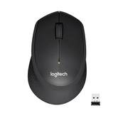 MOUSE SEM FIO LOGITECH M330 SILENT PLUS PRETO