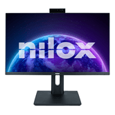 MONITOR 24" DP HDMI VGA NILOX NXM24REGWEB01 IPS FHD 75Hz 5MS 250cd/m² 2x2W WEBCAM VESA 100x100 PRETO