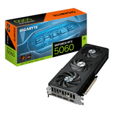 Placa gráfica preta Gigabyte GeForce RTX 5060 GDDR7 8GB