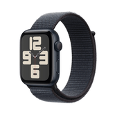 Capa de alumínio Midnight para Apple Watch SE GPS 44 mm com tinta esportiva