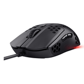 MOUSE TRUST GXT928 HELOX USB ULTRALIGERO GAMING COLORIDO PRETO