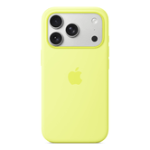 iPhone 17 Pro Silicone Case with MagSafe   Neon Yellow