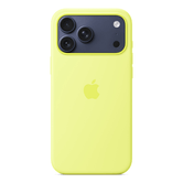 iPhone 17 Pro Max Silicone Case with MagSafe   Neon Yellow
