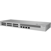 COMUNICAÇÃO DE DADOS HUAWEI, S220S 24T4J, S220S 24T4J, S220S 24T4J 24 10 100 1000BASE T PORTAS, 4 PORTAS SFP 2.5GE, FONTE DE ALIMENTAÇÃO AC EMBUTIDA, SEM VENTILADOR