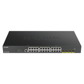 Comutador D-Link DGS-1250-28XMP/E 24 x GB PoE 4 x 10 GB