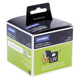 DYMO Etiqueta LW Etiquetas lomo archivadores 38x190mm, 1 rollo etiquetas (110) Papel blanco
