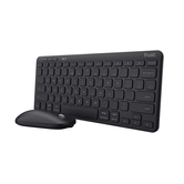 TECLADO + MOUSE SEM FIO MULTI-DEVICE TRUST LYRA (DISPOSITIVOS USB E 2 BT) RECARREGÁVEL 25061