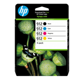 PACOTE DE CONSUMÍVEIS HP 912 C/M/A/K