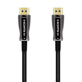 Aisens Cable hdmi tipo-a estandar macho a macho  V2.1 AOC ultra alta velocidad 25m negro