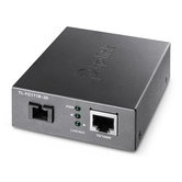 CONVERSOR DE FIBRA BIDIRECIONAL DE MODO ÚNICO SC WDM FC111B-20 DE 1P RJ45 10/100 PARA 1P SC PO