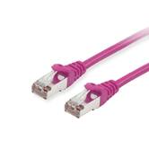 LATIGUILLO APANTALLADO S/FTP CATEGORIA 6 LIBRE HALOGENOS 5M COLOR MORADO EQUIP P/N 605554