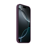 iPhone 16 Pro Silicone Case with MagSafe - Plum