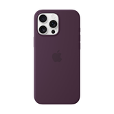 iPhone 16 Pro Max Silicone Case with MagSafe - Plum