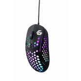 MOUSE GAMING USB GEMBIRD COM ILUMINAÇÃO DE FUNDO RGB, 6 BOTÕES