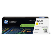 ID ORIGINAL DO CARTUCHO DE TONER LASER AMARELO HP 220X