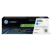 ID DO CARTUCHO DE TONER LASERJET ORIGINAL HP 220X CIANO
