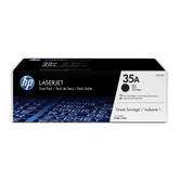 PACK 2 TONERS HP NEGRE 35A CB435AD