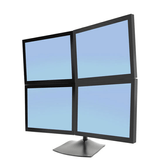33-324-200/Quad Monitor Stand 2x2 Black