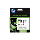 TINTA HP 712 MAGENTA PACK 3