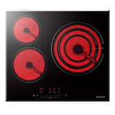 VITROCERAMICA INDEPENDIENTE RADIANTES INFINITON VIT3SN30 3 ZONAS COCCION ANCHO 60 CM