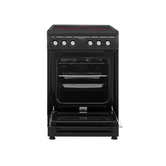 CONJUNTO HORNO CON ENCIMERA INFINITON CC-B550V3 PIROLITICO NEGRO