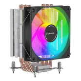 VENTILADOR CON DISIPADOR PARA CPU UNYKA UNYCOOL H60 ARGB 9 ASPAS 120mm COMPATIBLE TODO INTEL + AM4