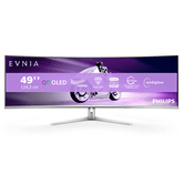 Monitor PHILIPS Evnia 48.9" QDOLED OLED Dual QHD HDMI Altavoces