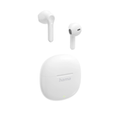 FONE DE OUVIDO INTRA-AURICULAR BLUETOOTH HAMA ACTION ONE WHITE TWS COM MICROFONE DE TOQUE DE ATÉ 20 HORAS