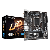 Placa-mãe GIGABYTE Intel H610M H V2 - Compatível com 14ª CPUs Intel Core, VRM digital híbrido 4+1+1, DDR5 de até 5600 MHz, 1xPCIe 3.0 M.2