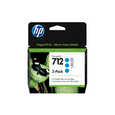 HP GRAN FORMATO 712 PACK 3 CIAN
