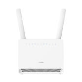 Cudy Router WiFi 4G LTE Cat 12 Gigabit AX3000 - Velocidad hasta 1000Mbps - 4 Puertos - 1 Ranura Nano SIM - Cat 12 - Color Blanco