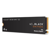 DISCO RÍGIDO WESTERN DIGITAL BLACKSN7100 7000MB/s PCI Express 4.0 NVMe 4000 GB M.2 SSD