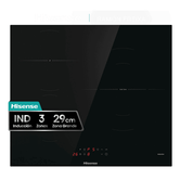 VITROCERAMICA INDUCCION HISENSE HI6311BSCE 3 ZONAS COCCION ANCHO 60 CM