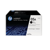 TONER HP LASERJET NEGRO PACK 2 05A