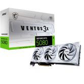 MSI GeForce RTX 5080 VENTUS 3X OC WHITE 16GB GDDR7 DLSS 4