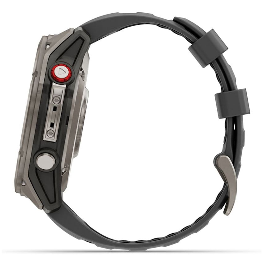 GRAVATA CINZA SAFIRA AMOLADA FENIX 8 PRO 51 MM